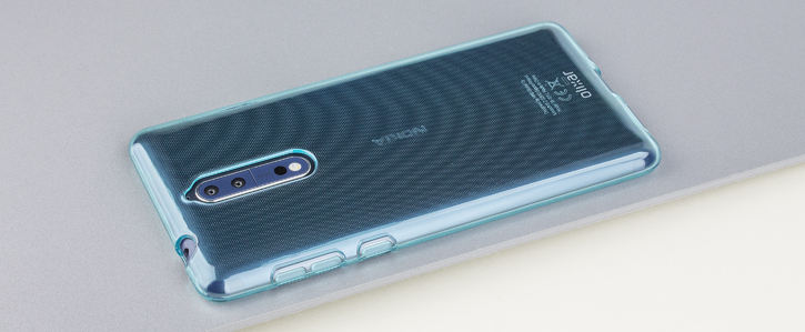 Olixar FlexiShield Nokia 8 Gel Case - Blue